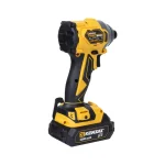 پیچ گوشتی چکشی شارژی براشلس کنزاکس 8805 - Image 5